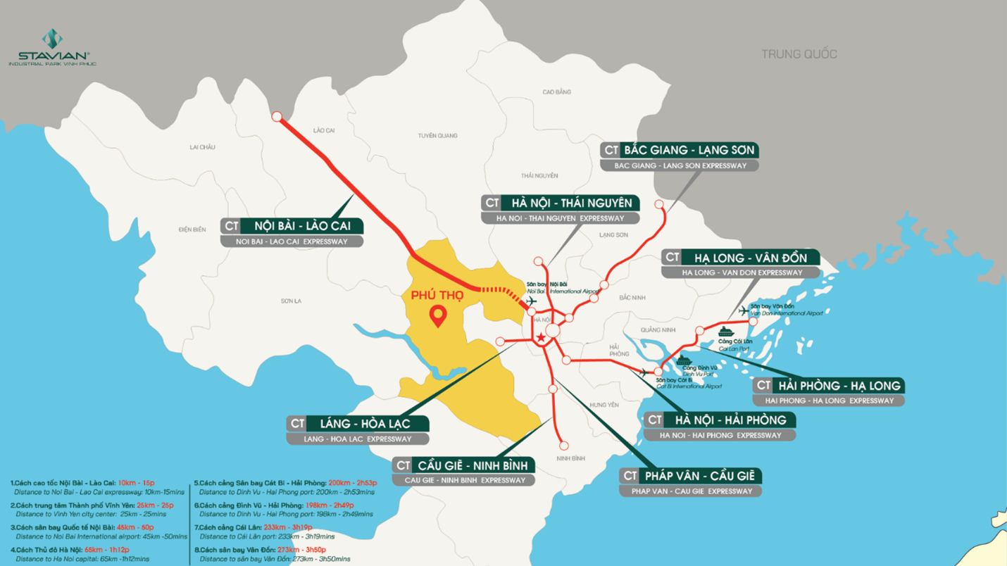 Khu công nghiệp Thái Hòa – Vĩnh Phúc: Kiến Tạo Trung Tâm Sản Xuất và Đầu Tư Vượt Trội